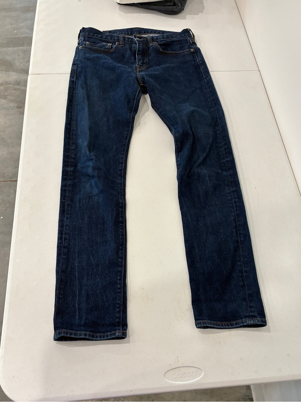 J. Crew Mens Style 484 Slim Stretch Dark Wash Denim Jeans 29x32